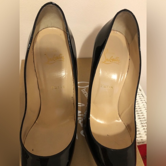 Black Patent Christian Louboutin 40 - Picture 7 of 8